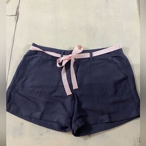 Loft Shorts Dark Gray/Blue Cuffed  Shorts  Size 4